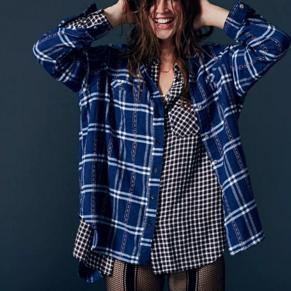 Urban Outfitters BDG Obie Oversized Flannel - Picture 9 of 11